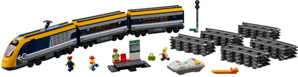 Конструктор Lego City 60197 Пассажирский поезд Used