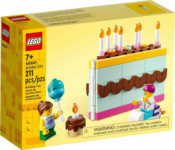 Конструктор LEGO 40641 Торт ко дню рождения