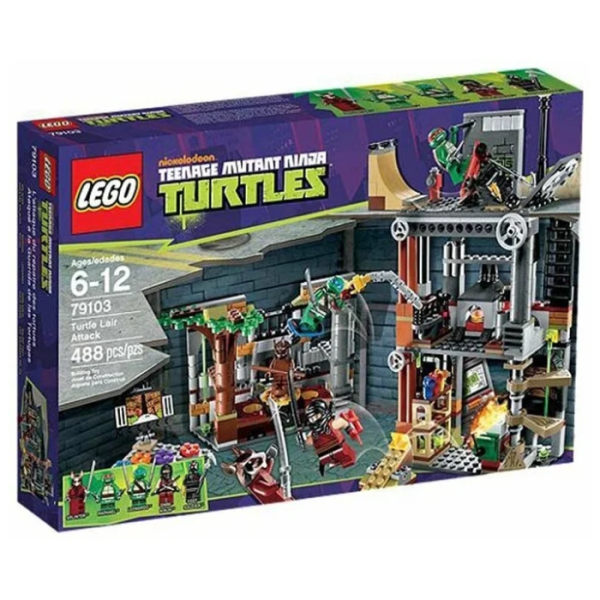 Конструктор LEGO Teenage Mutant Ninja Turtles 79103 Атака на базу черепашек