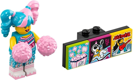 Минифигурка Lego  Cotton Candy Cheerleader, Vidiyo Bandmates vidbm01-10 43101