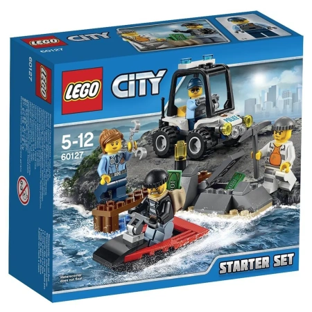 Конструктор LEGO City 60127 Тюремный остров для начинающих