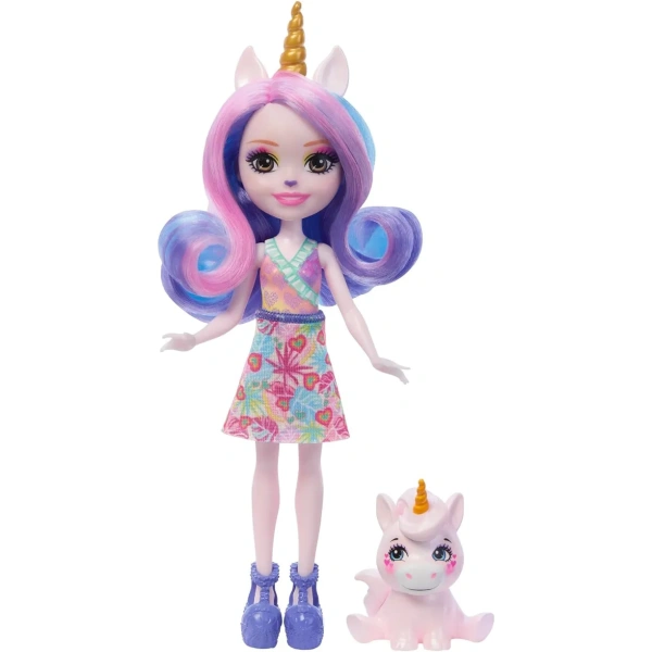 Кукла Enchantimals Ulia Unicorn and Pacifica HRX84