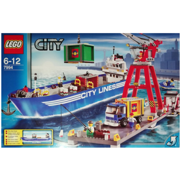 Конструктор LEGO City 7994 City Harbor Гавань в городе