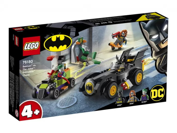 Конструктор LEGO DC Comics Super Heroes 76180 Бэтмен против Джокера: погоня на Бэтмобиле