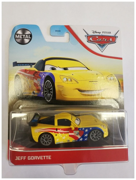 Машинка Disney Pixar Cars DXV29 Jeff Corvette GBY03