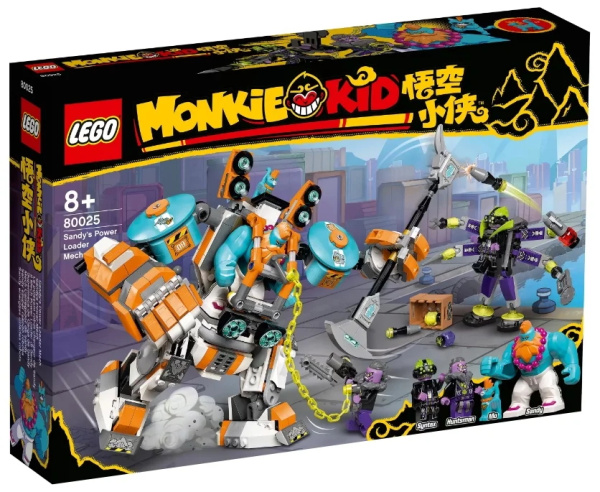 Конструктор LEGO Monkie Kid 80025 Погрузочный робот Сэнди