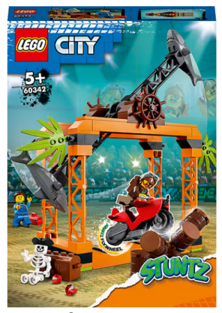 Конструктор LEGO City Атака акулы 60342