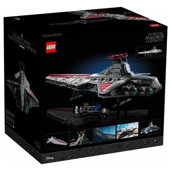 Конструктор LEGO Star Wars 75367 Венатор Республиканский ударный крейсер