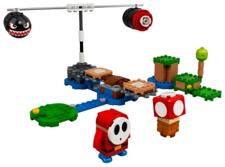Конструктор LEGO Super Mario 71366 Дополнительный набор Огневой налёт Билла-банзай