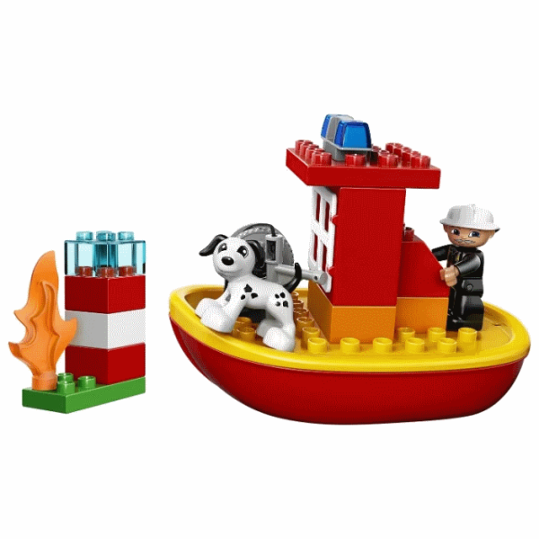 Конструктор LEGO DUPLO 10591 Пожарный катер