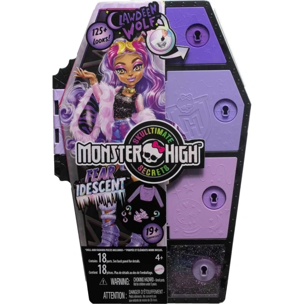 Кукла Monster High Skulltimate Secrets Series 2 Clawdeen HNF74