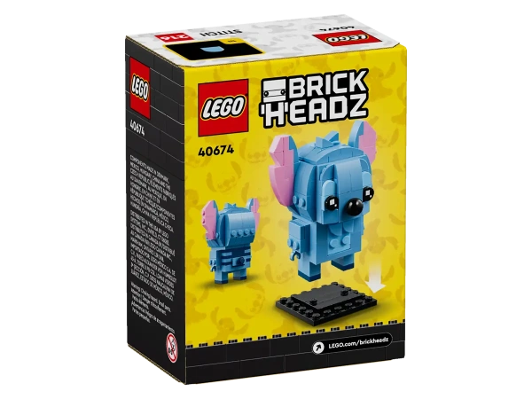 Конструктор LEGO BrickHeadz 40674 Стич