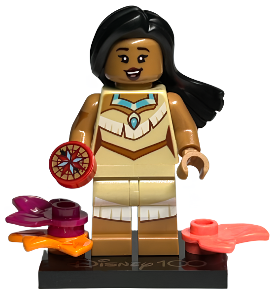 Минифигурка LEGO Pocahontas, Disney 100 coldis100-12