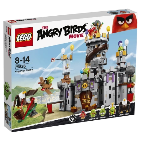 Конструктор LEGO The Angry Birds Movie 75826 Замок короля Свинок