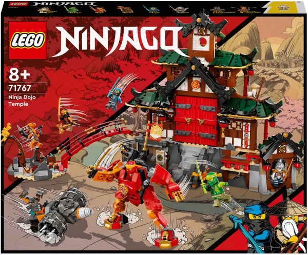 Конструктор LEGO Ninjago 71767 Храм-додзё ниндзя