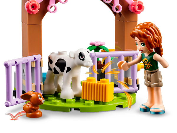 Конструктор LEGO Friends 42607 Коровник для телят Отэм