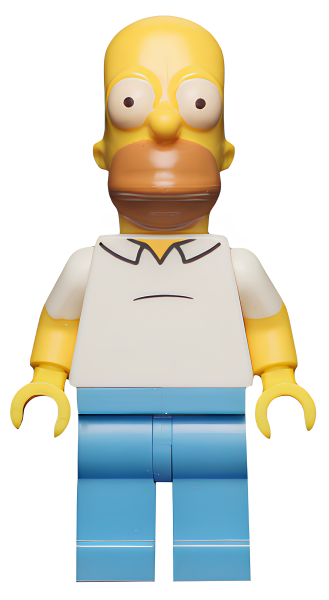 Минифигурка Homer Simpson, The Simpsons, Series 1 sim007 U