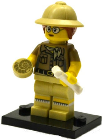 Минифигурка Lego Paleontologist, Series 13 col13-6 71008
