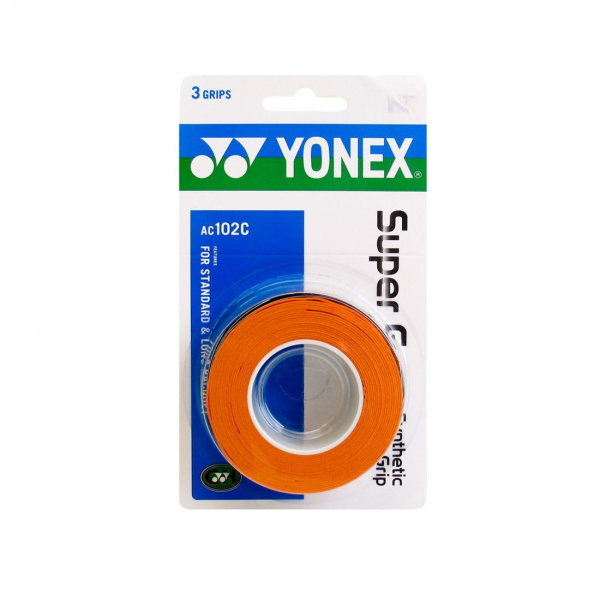 Обмотка для ракеток Yonex Super Grap AC102EX-3 Orange (3шт.)