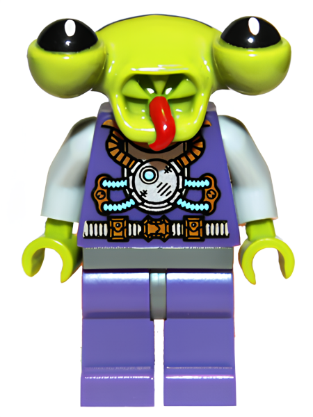 Минифигурка LEGO Space Alien, Series 3 col044 U