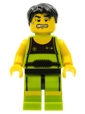 Минифигурка LEGO Weightlifter, Series 2  col026