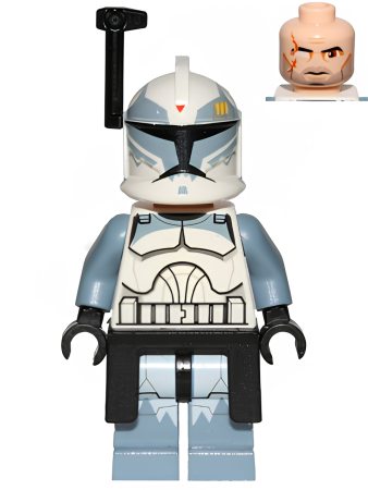 Минифигурка Lego Star Wars Clone Trooper Commander Wolffe sw0330 U