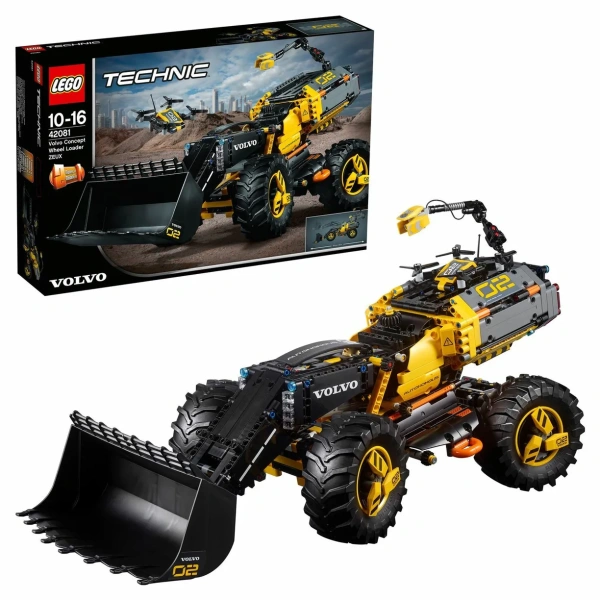 Конструктор LEGO Technic 42081 VOLVO колёсный погрузчик ZEUX