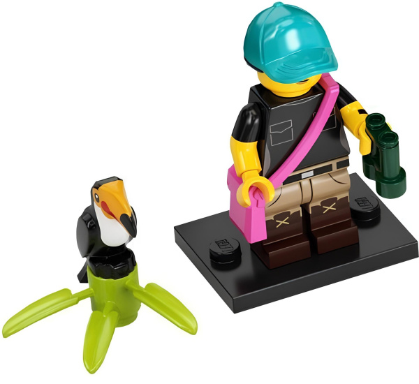 Минифигурка LEGO 71032 Birdwatcher, Series 22  col22-9 N