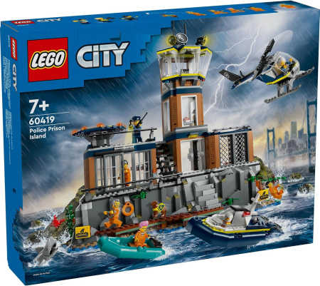 Конструктор LEGO City 60419 Конструктор Полицейский тюремный остров