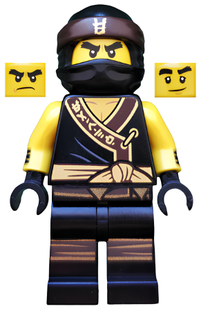 Минифигурка Lego Ninjago Cole - The LEGO Ninjago Movie, Arms with Cuffs njo322 U