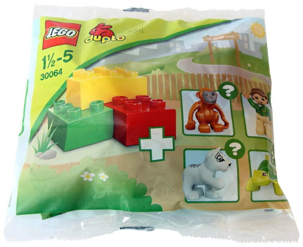 Конструктор LEGO DUPLO 30064 Зоопарк