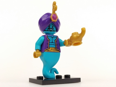 Минифигурка LEGO Genie, Series 6 (Complete Set with Stand and Accessories) col06-16