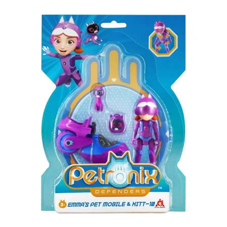 Набор игровой Petronix Пэтмобиль и фигурка героя Эммы 40606