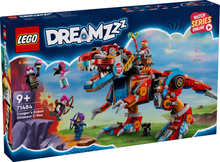 Конструктор LEGO Dreamzzz 71484 Диноробот Купера C-Rex