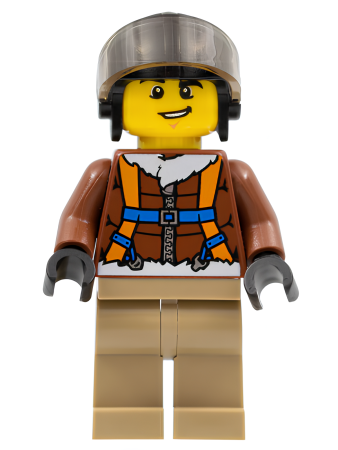 Минифигурка Lego Arctic Helicopter Pilot cty0495