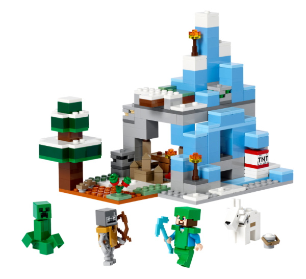 Конструкторы LEGO Minecraft 21243 Ледяные вершины