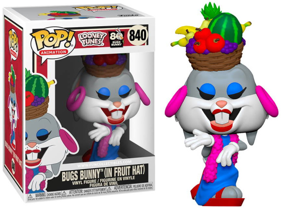 Фигурка Funko Pop! Looney Tunes: Bugs Bunny in Fruit Hat 840