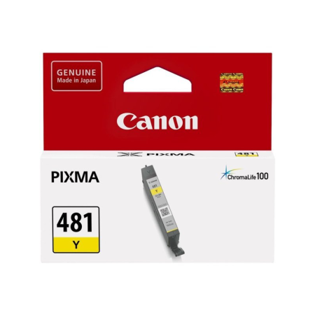 Картридж Canon CLI-481Y Yellow желтый