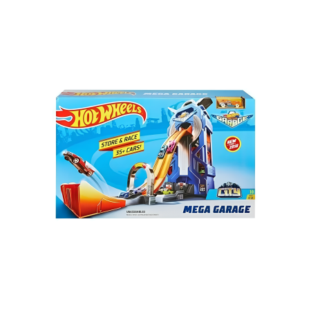 Портативный гараж Hot Wheels на 35 машин GWT34