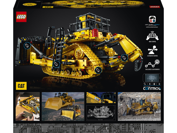 Конструктор LEGO Technic 42131 Бульдозер Cat D11 на пульте управления УЦЕНКА (повреждение коробки)