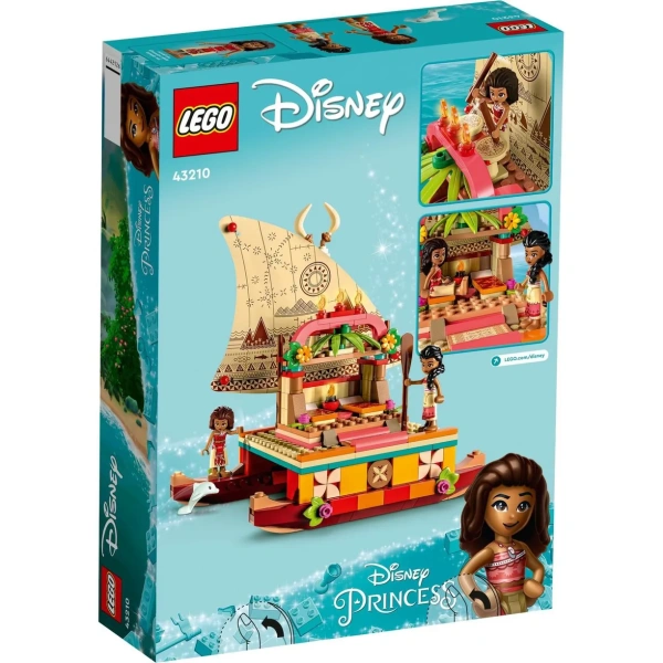 Конструктор LEGO Disney Princess 43210 Путеводная лодка Моаны