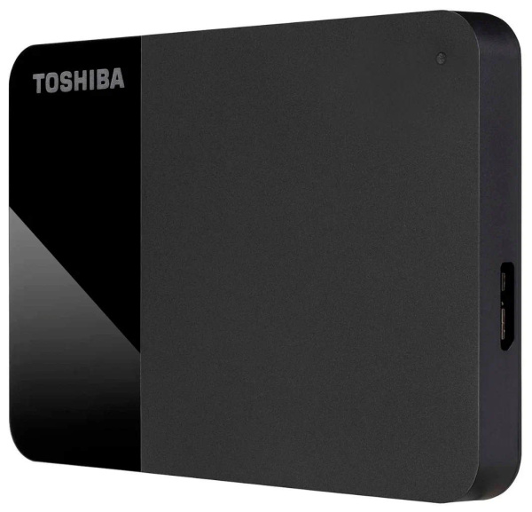 Внешний HDD Toshiba Canvio Ready 4ТБ, 3.2, USB 3.2 Gen 1, черный