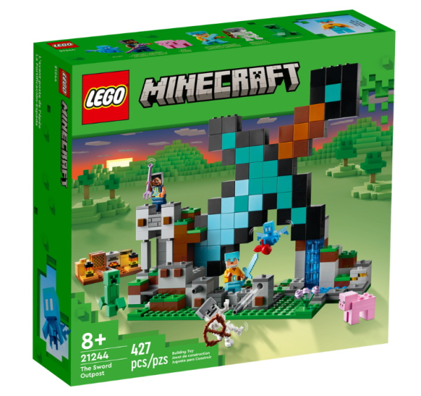 Конструктор LEGO Minecraft 21244 Аванпост Меча