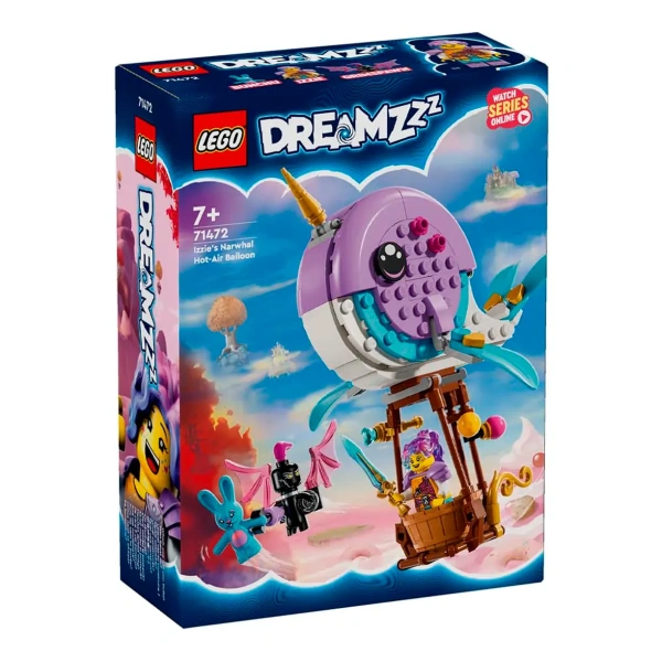 Конструктор LEGO DREAMZzz 71472 Воздушный шар Нарвал Иззи