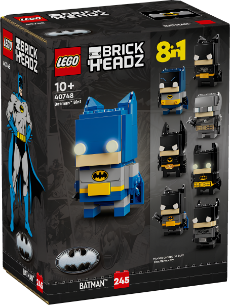 Конструктор LEGO 40748 BrickHeadz Batman 8in1