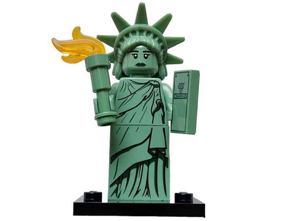 Минифигурка Lego Lady Liberty, Series 6 col06-4