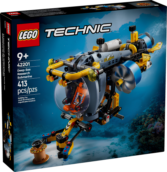 Конструктор LEGO Technic 42201 Глубоководная исследовательская подводная лодка