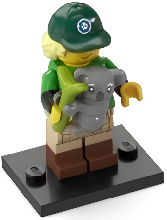 Минифигурка Lego Collectible Conservationist, Series 24 col24-8 U