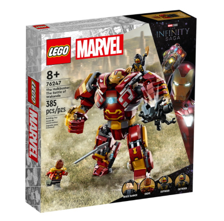 Конструктор LEGO Super Heroes 76247 Халкбастер: Битва за Ваканду