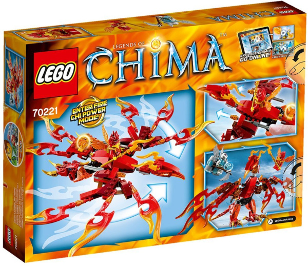 Конструктор LEGO Legends of Chima 70221 Последний феникс Флинкса